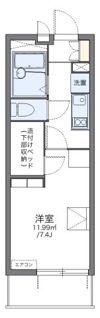 レオパレスサン グロアールの間取り画像