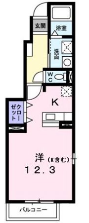 エレガンテ カーサの間取り画像