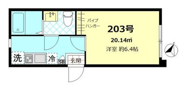 I－SQUAREの間取り画像
