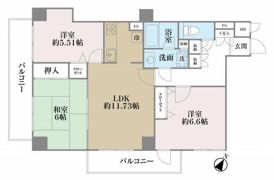 ワコーレ富岡の間取り画像