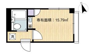 シャンテ鳥越の間取り画像