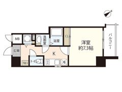 ブランシエスタ河原町の間取り画像