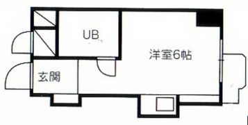 チサンマンション広島の間取り画像