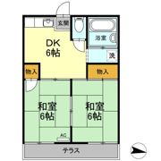 コーポ西原の間取り画像