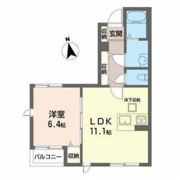 メルベーユの間取り画像