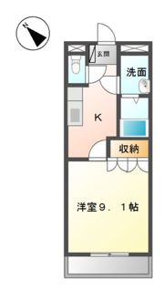 アミュレットの間取り画像