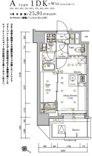 SYFORME KOMAGOMEの間取り画像