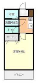 あさひレジデンス上中居Ⅱの間取り画像