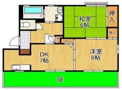 ドミールAの間取り画像