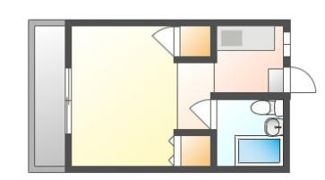 マンション童夢の間取り画像