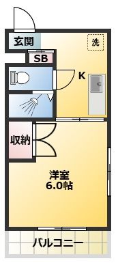 ヴィレッジⅠの間取り画像