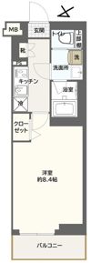アイルグランデ押上ノースドゥーエの間取り画像