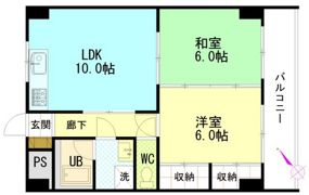 アヴァンセ中筋の間取り画像