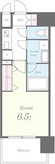 セイワパレス梅田茶屋町の間取り画像