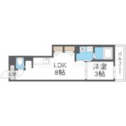 S-MOVE緑橋Ⅱの間取り画像