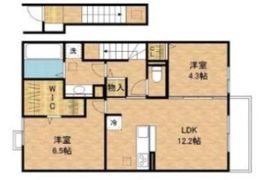 ガーデンライラックの間取り画像