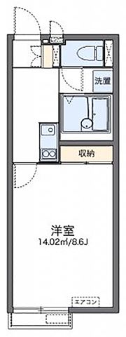 レオネクストトランクィルの間取り画像