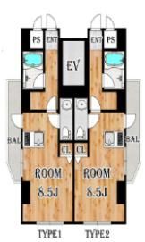 Stella SENDAIZAKAの間取り画像