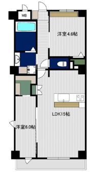 OVEST金沢八景の間取り画像