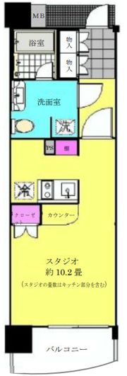 グローリオ三鷹禅林寺通りの間取り画像