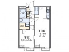 レオパレスKOEMON Ⅱの間取り画像