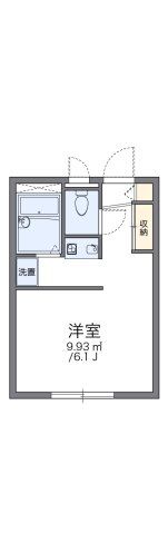 レオパレスバーディーの間取り画像