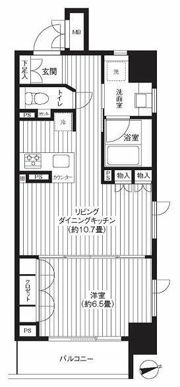 レジディア新御徒町の間取り画像