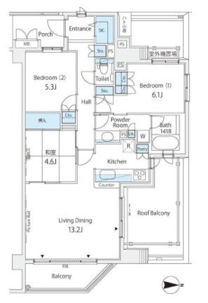 間取図
