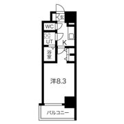 ワールドアイ阿波座パークサイドの間取り画像