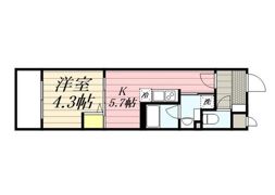 ハーモニーレジデンス板橋徳丸の間取り画像