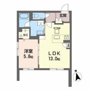 シャーメゾンプレミアス大津の間取り画像