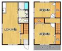 ミースIの間取り画像