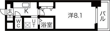 エステムコート名古屋今池アーバンゲートの間取り画像
