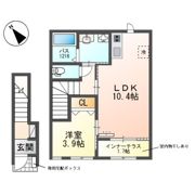 (仮称)船橋市駿河台2丁目新築アパートの間取り画像