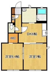 エスポアール愛の間取り画像