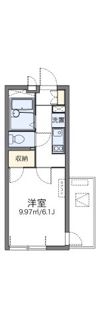 レオパレスフィオーレ船橋の間取り画像