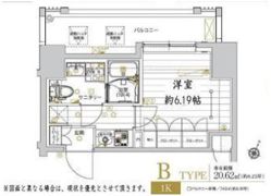 レガリス品川サウスの間取り画像