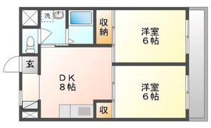 モナドマンションの間取り画像
