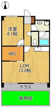ライオンズマンション青山第3の間取り画像