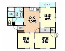 グランドール中山 E棟の間取り画像