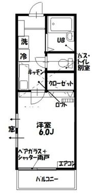 グランドコート横須賀中央の間取り画像
