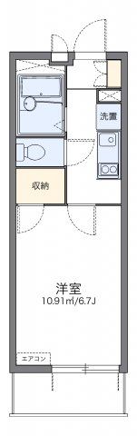 レオパレスブオーノの間取り画像