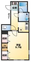 パルミエセコンドの間取り画像