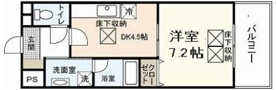 クレアーレヴェント金剛寺の間取り画像