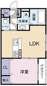 クレストヒルの間取り画像