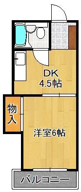プレアール千代ヶ崎の間取り画像