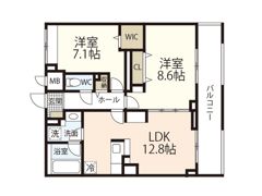 アーブルブリエの間取り画像