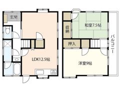 井口1丁目戸建ての間取り画像