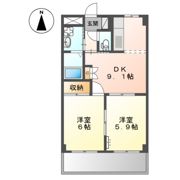 リヴィエール宮前の間取り画像