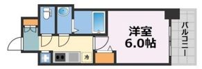 ファステート難波ラグジュの間取り画像